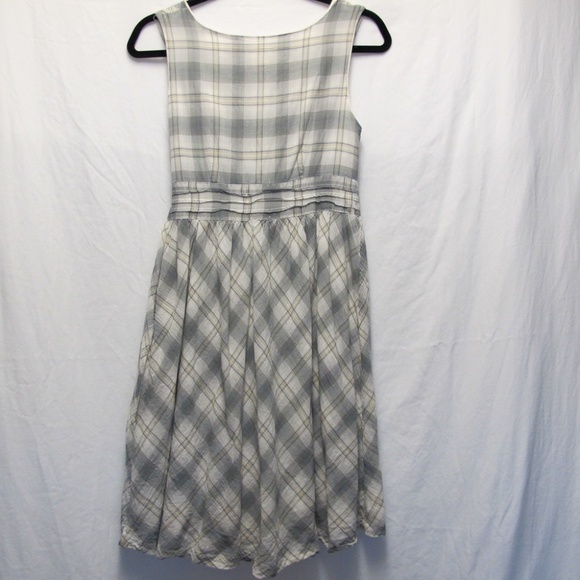 Retro Cotton Plaid Dress - Picture 6 of 9